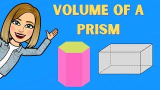 Volume of a Prism