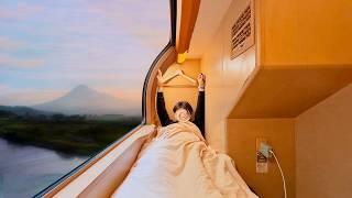 2 Days on Japan’s TINIEST Sleeper Train Room | Sunrise Express