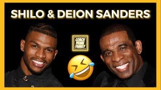 SHILO and DEION SANDERS Funny Moments COMPILATION #deionsanders #coachprime #shilosanders