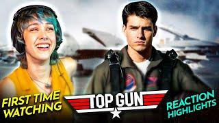 Nicki flying high with TOP GUN (1986) Movie Reaction FIRST TIME WATCHING