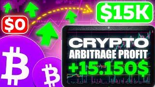 How to earn 1 bitcoin on Crypto Arbitrage daily! The easiest way to trade! Crypto arbitrage platform