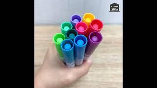 【特賣會開箱】【Crayola】繪兒樂幼兒可水洗彩色筆 環保無毒 十色