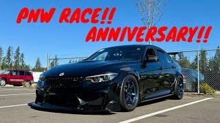 PNW RACE!! 1 YEAR ANNIVERSARY CAR METT!!