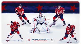 Capitals 50th Anniversary Team