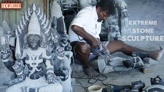 Hand Made Stone Sculptures Making | Part-2 | Factory Explorer