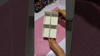 Storage box with empty mobile phone box#diy easy quick diy