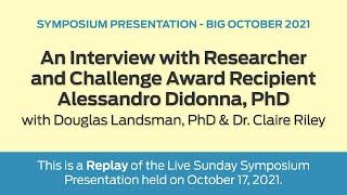 10/17 Symposium Presentation: Interview with Alessandro Didonna and Claire Riley