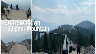 Boardwalk on Sulphur Mountain