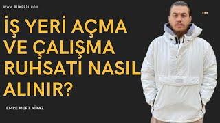 İŞYERİ AÇMA VE ÇALIŞMA RUHSATI NASIL ALINIR ? HANGİ BELGELER GEREKLİ ? #muhasebe #sgk #işyeri