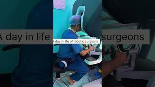 A day of Robotic Surgery