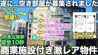 【激レア物件】え？駅から10秒で商業施設付き！？外出せずに全て完結する最強の賃貸マンションが理想的すぎた件