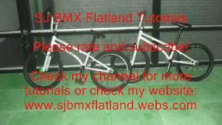 SJ BMX Flatland Fire Hydrant Tutorial