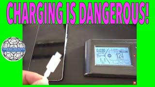 EMF Warning - Your Cellphone is DANGEROUS PLUGGED IN!