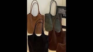 빈티지 여성 대용량 토트백 트렌드 캐주얼 숄더백 심플한 직장인 통근 가방 #shoulderbag #fashion #가방 #handbags #totebag