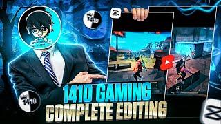 How to edit shorts like @1410gaming in capcut | colour grading like @1410gaming