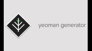 Creating a custom yeoman generator