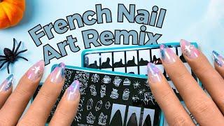 Frightfully Elegant: Spooky French Nail Designs You’ll Love  | 1-Minute Maniology