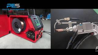 hand held laser welding machine with wire filling system