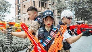 Banana TV : Ultimate Squad Alpha Skill Nerf Guns Battle Attack High-tech Crime NERF WAR