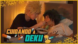 Friday night fever _ ¡Bakugo takes care of sick Deku! -【BNHA/ BAKUDEKU COSPLAY】