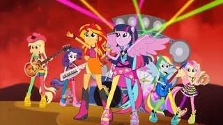  Bienvenido Al Show  || Las Dazzlings vs. Las Rainboows || MLP: EG-Rainbow Rocks