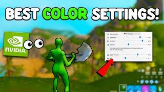 Fortnite BEST Color Settings And Make Your Game Look More VIBRANT