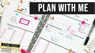 Plan With Me: February 17-23, 2020 [Classic Happy Planner Stamps + Stickers How To]