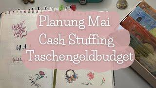 Planung und Cash Stuffing Mai Taschengeldbudget #umschlagmethode #budget