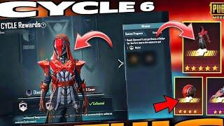 SEASON CYCLE 6 REWARDS PUBG mobile/ CYCLE 6 REWARDS KAISE LE/  CYCLE 6 SET HOVERBOARD COLLECT