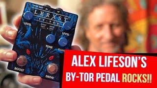 Alex Lifeson's Lerxst By-Tor Pedal ROCKS! A Dual Drive/Boost 2-in-1 Pedal for ANY Gig or Recording