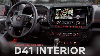 2025 Nissan Frontier: Comfort, Tech, and Style Inside