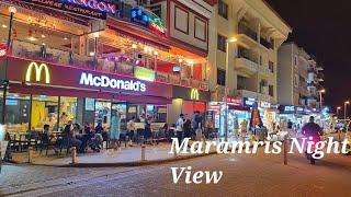 Marmaris Night Drive 2023 | Night View of Marmaris Turkey | Travel Turkey