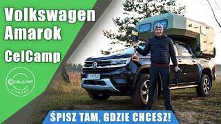 Volkswagen Amarok 3.0 TDI 2024 z Kapsułą Campingowa Celcamp. Śpisz tam, gdzie chcesz!