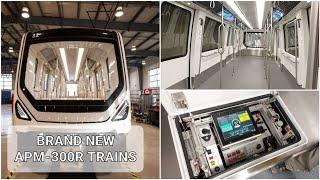 NEW APM-300R VEHICLES! Denver Airport Train (Double Round Trip 7/1/2024)