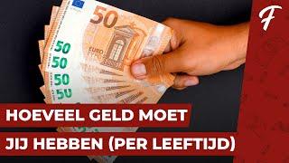 HOEVEEL GELD MOET JIJ HEBBEN? (PER LEEFTIJD) - SPAREN EN BELEGGEN