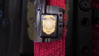 OWB Holster with CSP Badge