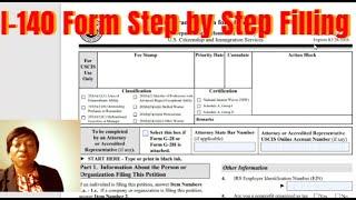 Form I-140 Step By Step Guide in Filling the Form For EB2-NIW