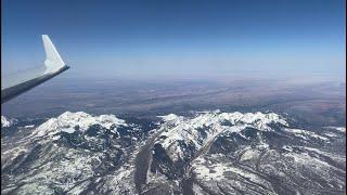 American Eagle CRJ-700 Scenic Landing in Grand Junction Regional Airport, Colorado (GJT)