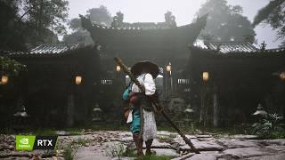 Black Myth: Wukong | Relaxing Ambient Walking | 4K Ray Tracing Cinematic Max Graphics