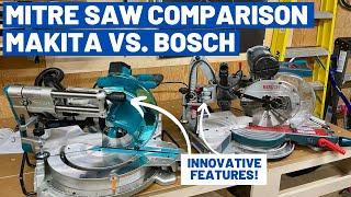 10" Mitre Saw Comparison: Bosch Glide CM10GD vs. Makita LS1019L w/ Laser