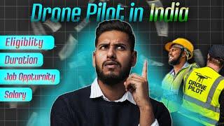 How to Become a Drone Pilot in India | Drone Pilot Training in India | Drone License 2024