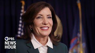 New York Gov. Hochul on recruiting fired federal workers and pushing back against Trump