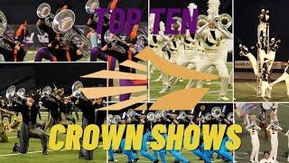 Top Ten Best Carolina Crown Shows of All Time