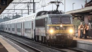 Train at Tubize Station (4K)