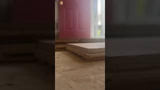 How to deal with different height subfloors ‍️#flooringexperts #hardwood #construction #tips