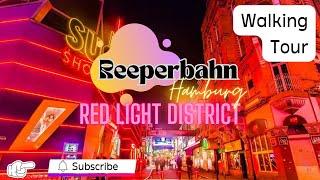 Reeperbahn und Große Freiheit, Hamburger Rotlichtviertel, Deutschland, Rundgang