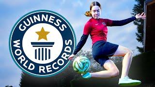 I'm The Youngest Football Freestyle World Champion EVER! - Guinness World Records