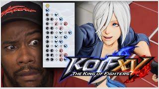 KOFXV: ANGEL Still The Most INSANELY Hardest Character In KOF History!