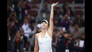 Maria Sharapova vs Carla Suarez Navarro Beijing 2014 Highlights