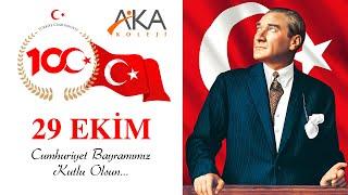 AKA KOLEJİ - 29 EKİM CUMHURİYET BAYRAMI TÖRENİ